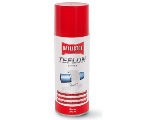 Смазка тефлоновая Ballistol PTFE-Spray (Teflon) 200мл