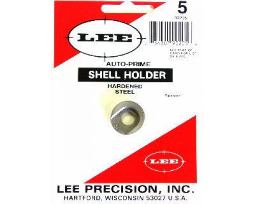 Шеллхолдер для капсюлятора LEE SHELL HOLDER #5 (WSM`s, 7mm Rem Mag, 303 British, 480 Ruger)