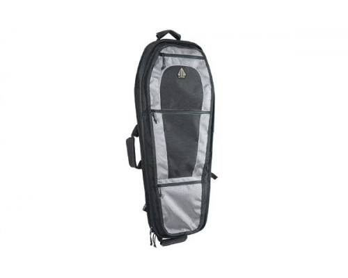Чехол-рюкзак Leapers UTG на одно плечо, 86x35,5 см, цвет серый металлик/черный