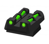 HiViz пистолетный целик CZLW11 для CZ75/85 и P-01, 3 цвета волкон (красн, черн., зелен.)
