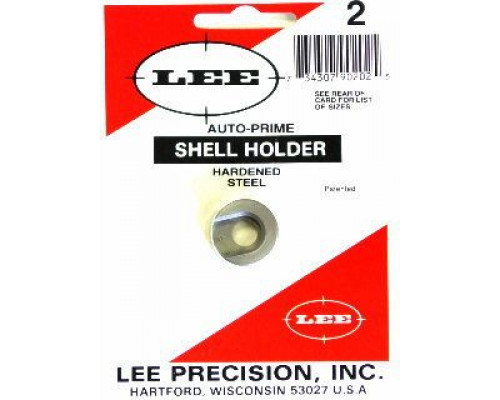 Шеллхолдер для капсюлятора LEE SHELL HOLDER #2 (25 / 06, 7mm / 08, 8 x 57 Mauser, 45 ACP)