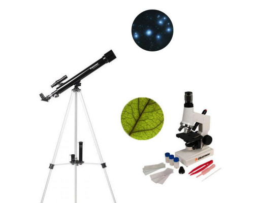 Набор телескоп + микроскоп Celestron 2в1