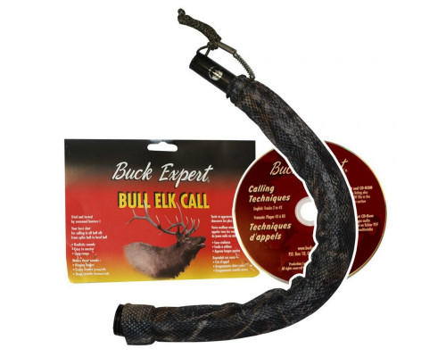 Манок Buck Expert на благородного оленя Buck Expert, духовой, + обучающее CD, материал - пластик, вес 200гр.