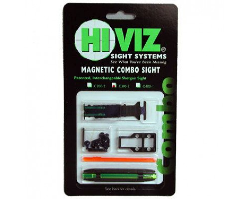 HiViz комплект из мушки и целика (модели TS-2002 и M200) 4,2 мм - 6,7 мм