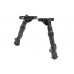 Сошки UTG на KeyMod, 127-203 мм., раздельн. ноги, 5 углов-позиций, 5 фикс. длин, кнопка фикс., алюминий, черный, 280 гр.