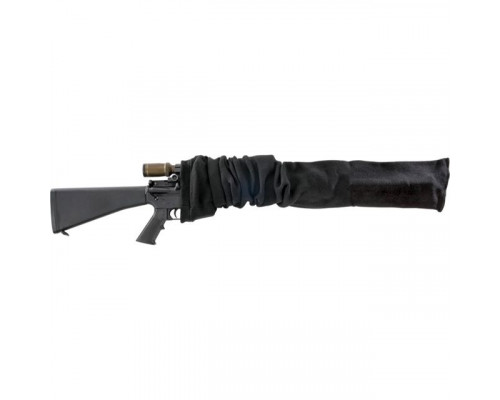 Чехол Allen защитный, "чулок", для оружия с прицелом, , материал - силикон, цвет - черный, до 119см.