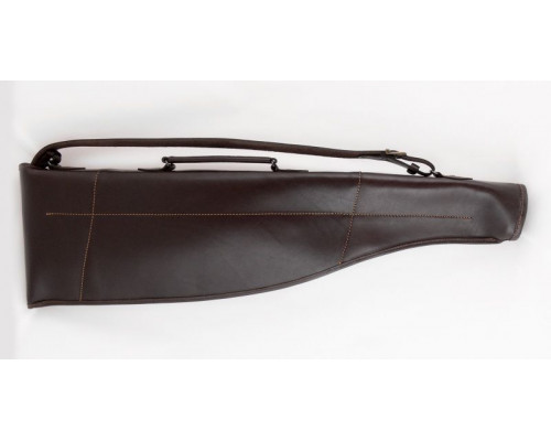 Чехол Vektor из натуральной кожи для любого двуствольного ружья в разобранном виде с длиной стволов до 760 мм