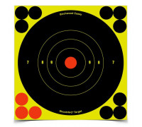 Мишень бумажная Birchwood Shoot•N•C® Bull's-eye Target 150мм