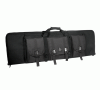 Чехол-рюкзак UTG тактический для оружия, 107х6,6х33см., цвет - Black, 3 внешн. съемн. кармана, вес 2,7 кг.